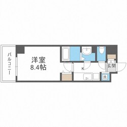 LuxeNAMBAの物件間取画像